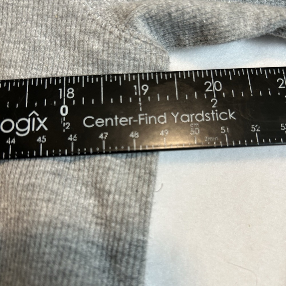 Da Hui T Shirt Long Sleeve  Mens L Gray Graphic T Shirt Aloha Spell Out Top EUC - Picture 4 of 8